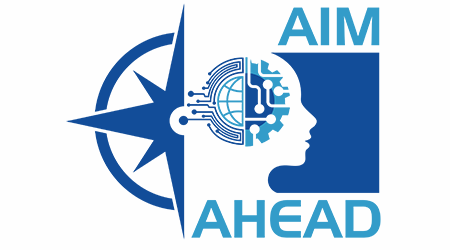 AIM-AHEAD graphic identity