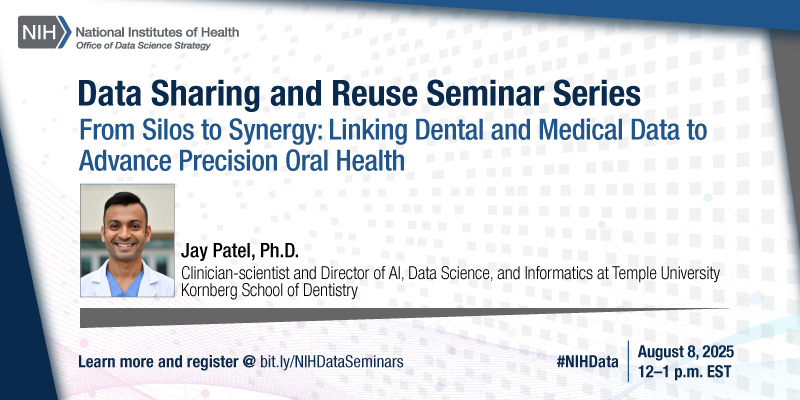 Data Sharing and Reuse Seminar Series August 2025