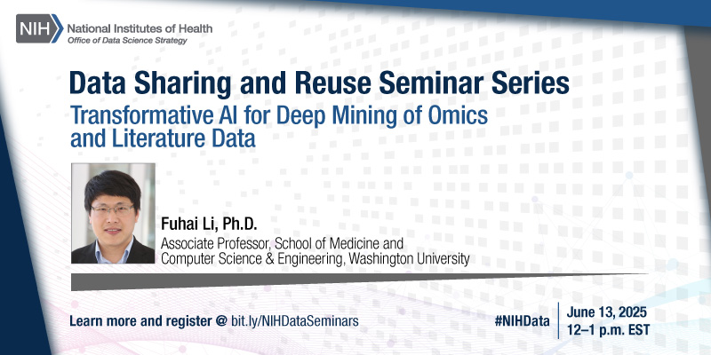 Data Sharing and Reuse Seminar Series June 2025