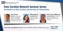 Data Curation Network – Event Series