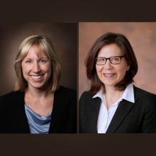 Stephany Duda and Judy Lewis