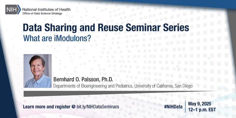 Data Sharing and Reuse Seminar Series May 2025